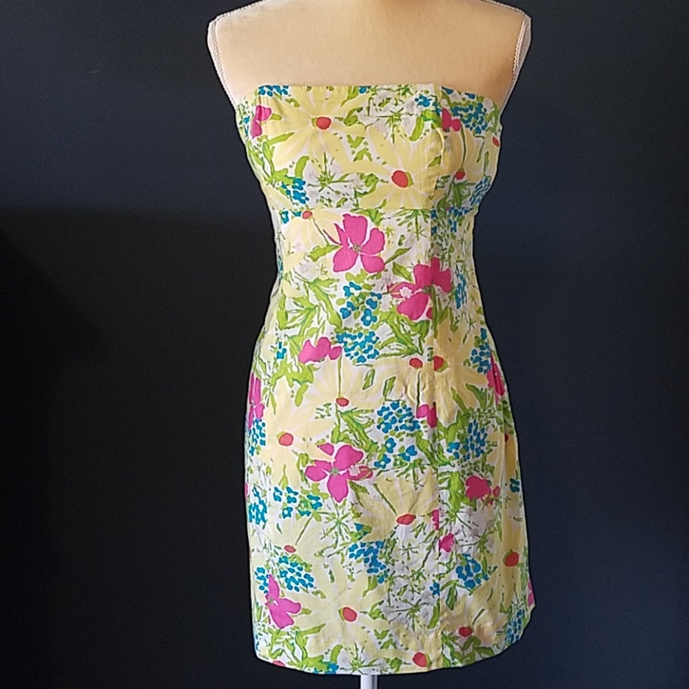 Lilly Pulitzer Strapless Size 2 Dress